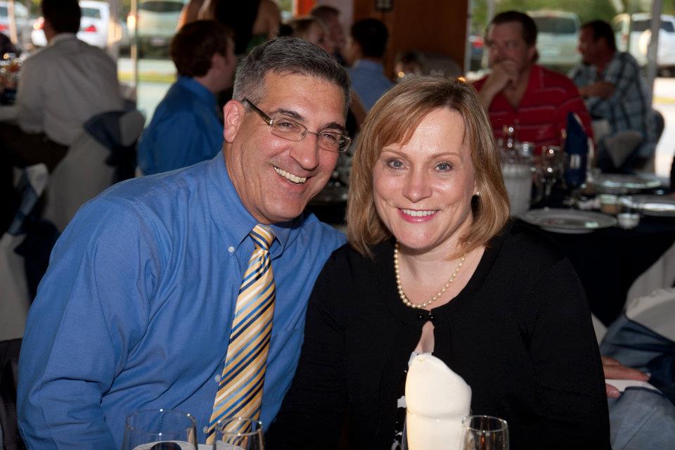 Nick and Elke at a recent wedding